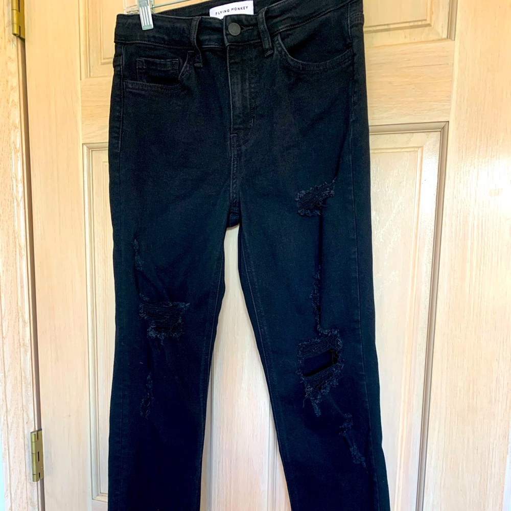 Flying Monkey Distressed Jeans